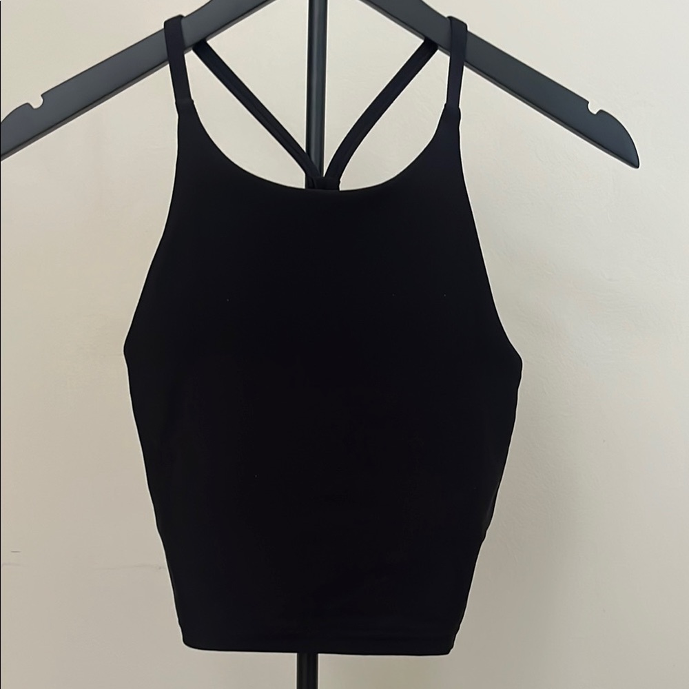 Old Navy Active Black Strappy Tank Top